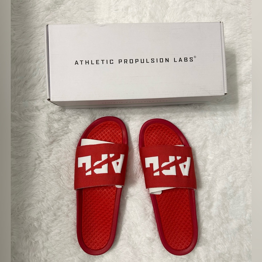 APL (Athletic Propulsion Labs) Big Logo Tech Loom Slides - Picture 7 of 7